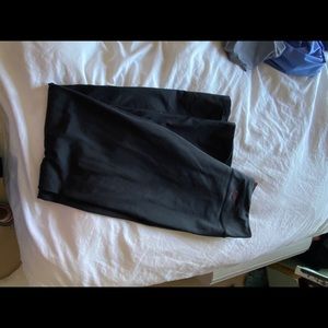 Nike Yoga Pants. Flare leggings. Maroon swish